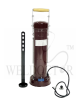 Magnet /AC.DC 60V-110V ( 5Kg capacity-Round-Mild Steel-Manual)