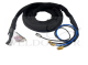 TIG Torch WP18-25' -Three Pc Cable with Rubber Sheath,Control Wire,Switch & Accessory Kit (with CC-4-22+BS-2F-M+Gas In-NN-916-RH-5)