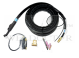 TIG Torch 26 Flexible-25'-Single Pc Rubber Cable with Rubber Sheath,Control Wire & Switch (Rear 7/8 RH M,45V62,CP-M-18-F26)