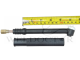 Torch Body WP-9, Air Cooled Type , Rubber material , Push Type with Handle , 125 mm Long Neck