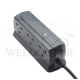 MASTERPLUG 2M SURGE COMPACT 6W BLACK SRGD62MB-MPA