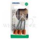 DREMEL ALUM OXIDE GRINDER STONE 9.5MM (932) 3PPP