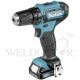 MAKITA 12V 2X2.0AH LI-ION 10MM (3/8") DRIVER DRILL, DF333DSAE