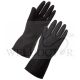 QUEBEE INDUSTRIAL BLACK RUBBER GLOVE 12"