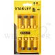 STANLEY 6PCS BIMATERIAL PRECISION SCREWDRIVER SET 66-052