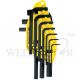 STANLEY HEX KEY 10PC S/ARM SET 1/16"-3/8" 69-254