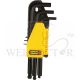 STANLEY BALL HEX KEY SET 9 PC MM 69-256