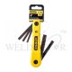STANLEY HEX KEY 5PC FOLDING SET 3/16"-3/8" 69-260