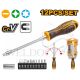 INGCO 12 PCS FLEXIBLE SHAFT SCREWDRIVER SET AKSDFL1208