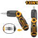 INGCO 13 IN 1 RATCHET SCREWDRIVER SET AKISD1208