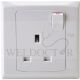 MK 1 GANG SWITCH SOCKET S2757