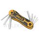 INGCO 8 PCS FOLDING HEX KEY SET 2 - 8MM HHK14081