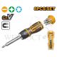 INGCO 8 PCS IN 1 RATCHET SCREWDRIVER AKISD0808