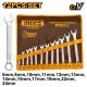 INGCO 12PCS CR.V COMBINATION SPANNER SET 6-24MM HKSPA1142