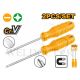 INGCO 2PCS SCREWDRIVER SET (-) & (+) 125mm HKSD0258