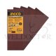 INGCO 5PCS SANDPAPER 3XP8, 2XP120 90X231MM FOR FS3208 AKFS240101-1