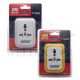 MORRIES UNIVERSAL TRAVEL ADAPTOR WITH NIGHT LIGHT FUNCTION MS002