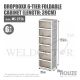 HOUZE DROPBOXX 6-TIER FOLDABLE CABINET (LENGTH: 39CM) MS-2726