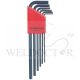 BONDHUS HEX KEY SET L WRENCH (HLX6M) BLACK 6PC - 12146