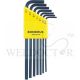 BONDHUS HEX KEY SET L WRENCH (HLX7) BLACK 7PC 12145