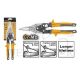 INGCO HD CR.MO LEFT CUT AVIATION SNIP 10" 250MM HTSN2610L