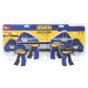 IRWIN 4PC QUICK GRIP BAR CLAMP SET (6" 12") 2 EACH 1964748