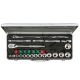 KTC 21PCS 1/2" DR 12PT IMPERIAL SOCKET SET TB415BX