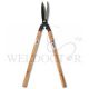 KAMAKI HEDGE SHEAR WOODEN HANDLE OAL 640MM CURVED BLADE CUT 15MMØ NO. 15