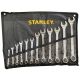 STANLEY 12PC COMBINATION SPANNER SET 6,8,10,11,12,13,16,17,18,19,22,24 STMT80943-8