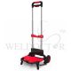 CRYSTAR™ FOLDABLE LUGGAGE TROLLEY MAX LOAD 60KG RED CT-90SE