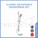 SELLEYS S6575-26 CLASSIC ADJUSTBLE SHOWERBAR SET