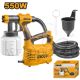 INGCO HVLP ELECTRIC SPRAY GUN 550W 800ML CONTAINER SPG5008