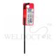BONDHUS DOUBLE END L-WRENCH BLACK (METRIC)