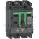 SCHNEIDER COMPACT NSX160N MCCB BREAKER, 50KA AT 415VAC, 3P 3D, TMD 160A