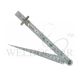 SHINWA TAPER GAUGE WITH RULER AND CLIP 62612
