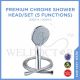 SELLEYS 2008 PREMIUM CHROME SHOWER HEAD 5 FUNC