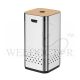 JAVA JH8872 50L LAUNDRY BIN STAINLESS STEEL