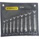 STANLEY COMBINATION WRENCH SET SL 9PC METRIC 8-17MM 87-034-1