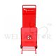 HERCULES FIRE POINT TROLLEY C/W DUAL EXTINGUISHER BOX