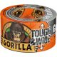 GORILLA TOUGH & WIDE SILVER TAPE 2.8"X25YD [105680]