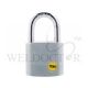 YALE OUTDOOR SILVER SATIN CHROME PADLOCK 40MM Y120/40/125/1/5