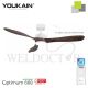YOUKAIN 52" SMART CEILING FAN (WITH LIGHT) YJ-668 (MATT-WHITE BODY)