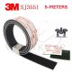 3M DUAL LOCK RECLOSABLE FASTENER TYPE 400 SJ3551 1"X 5.0METERS BLACK