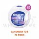 SELLEYS LAUNDRY POD LAVENDER TUB 72PCS