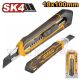 INGCO SNAP OFF BLADE AUTO LOCK KNIFE 18MM HKNS11815