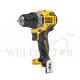 DEWALT 12V XR LI-ON BRUSHLESS SUB-COMPACT DRILL DRIVER DCD701N-KR (BARE UNIT)