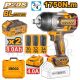 INGCO 20V BL 3/4" DR. IMPACT WRENCH MAX 1750NM 2X8.0AH+CHRG+CASE CIWLI20175