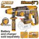 INGCO 20V LI-ION BL ROTARY HAMMER 26MMØ W4 BITS CRHLI20268 (BARE UNIT)