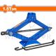 WADFOW 1.5 TON SCISSOR JACK MAX HT 370MM WHJ4515