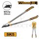 INGCO GARDEN LOPPER 30" 770MM MAX CUT 28MMØ HLT7401